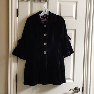 Corduroy Black Jacket